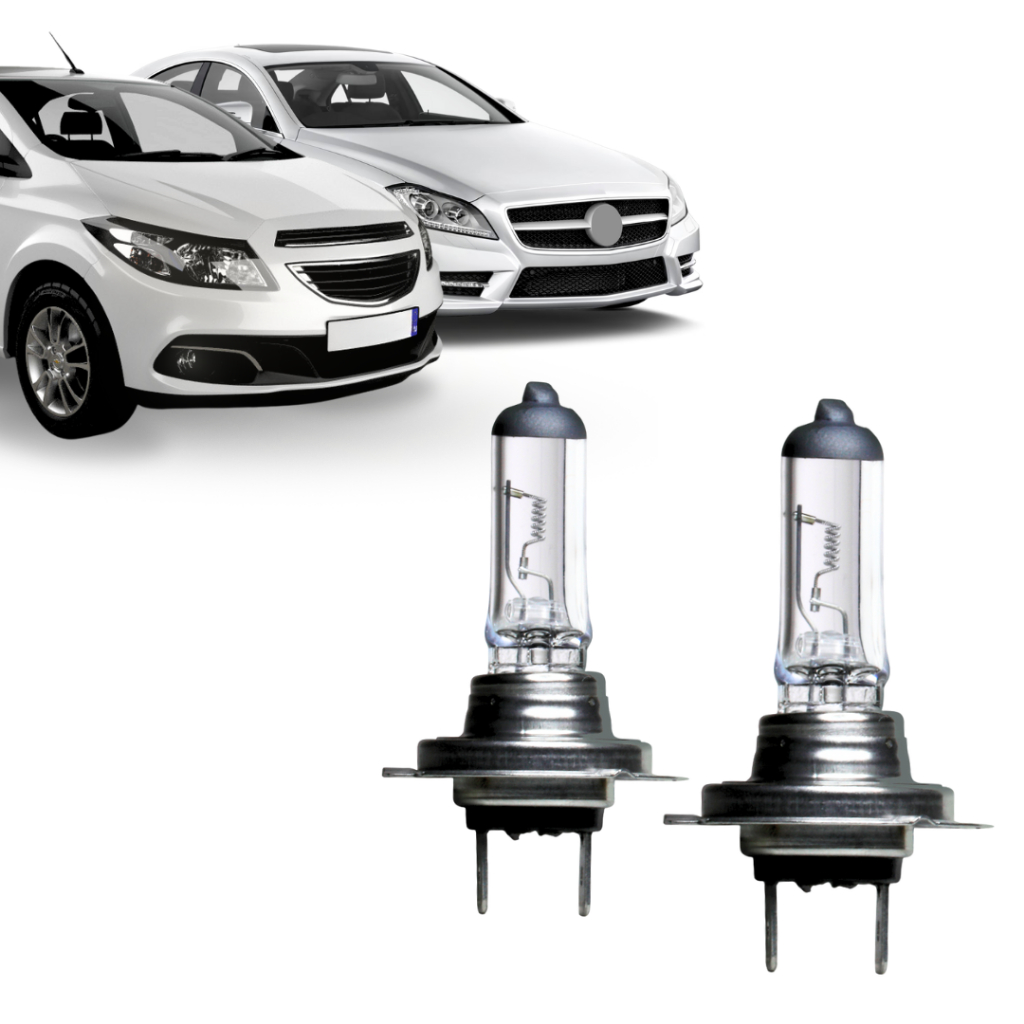 Par Lâmpada Automotiva Halógena H7 3200K 24V 70W Tiger Auto
