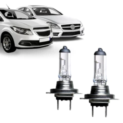 Par Lâmpada Automotiva Halógena H7 3200K 24V 70W Tiger Auto