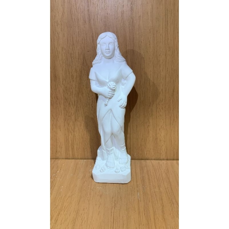 Imagem Pomba Gira dama da noite 23cm em gesso cru