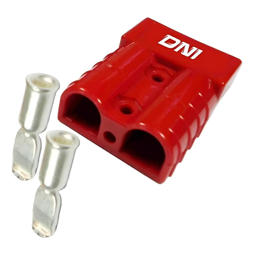 Conector Bateria Anderson Empilhadeira Estacionária 50a 600v Vermelho