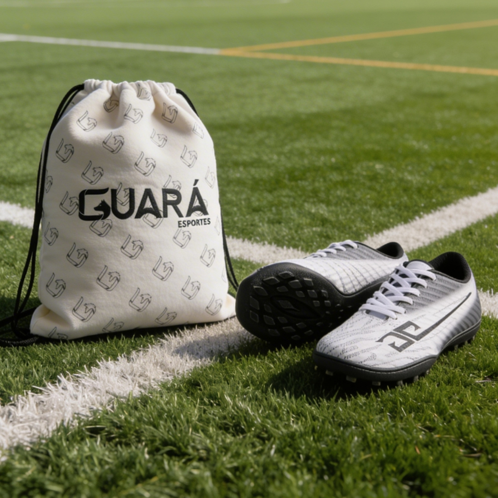 Chuteira Masculina Confortável e Resistente para Futebol com Solado Antiderrapante e Leve