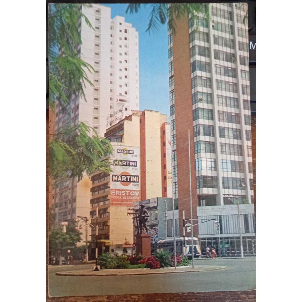 Goiânia – Praça do Bandeirante – Cartão Postal Vintage