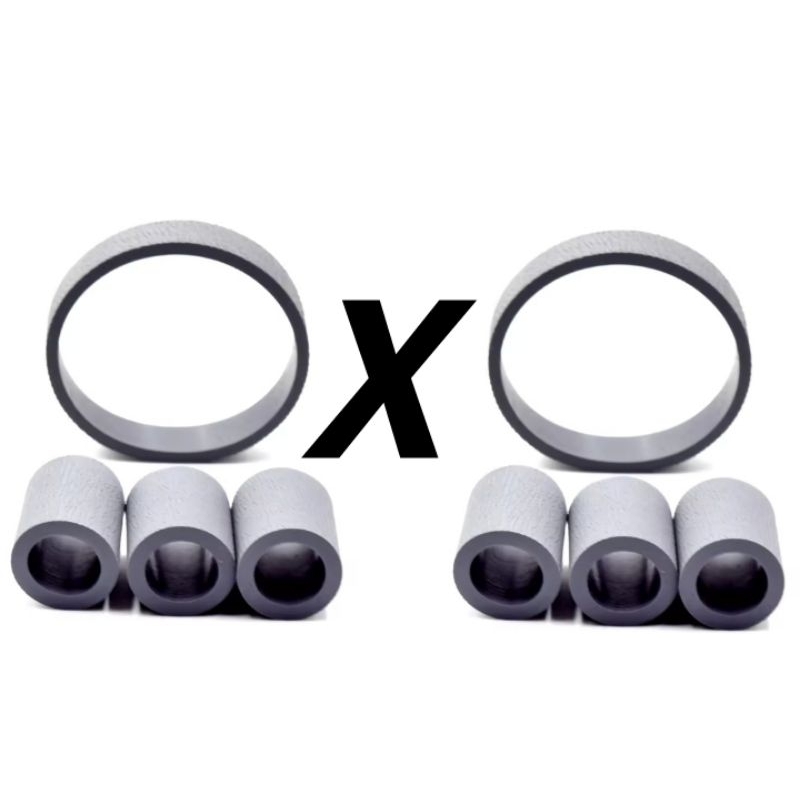 Kit 2 Conjuntos Borracha Pickup WF-C5710 C5810 C5790 C5290 C5210 C529R (6 Peças)
