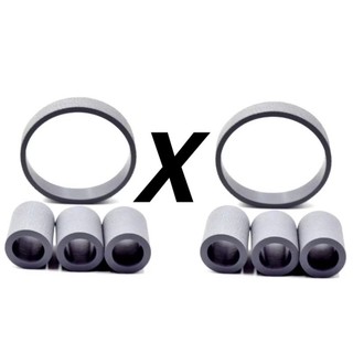 Kit 2 Conjuntos Borracha Pickup WF-C5710 C5810 C5790 C5290 C5210 C529R (6 Peças)
