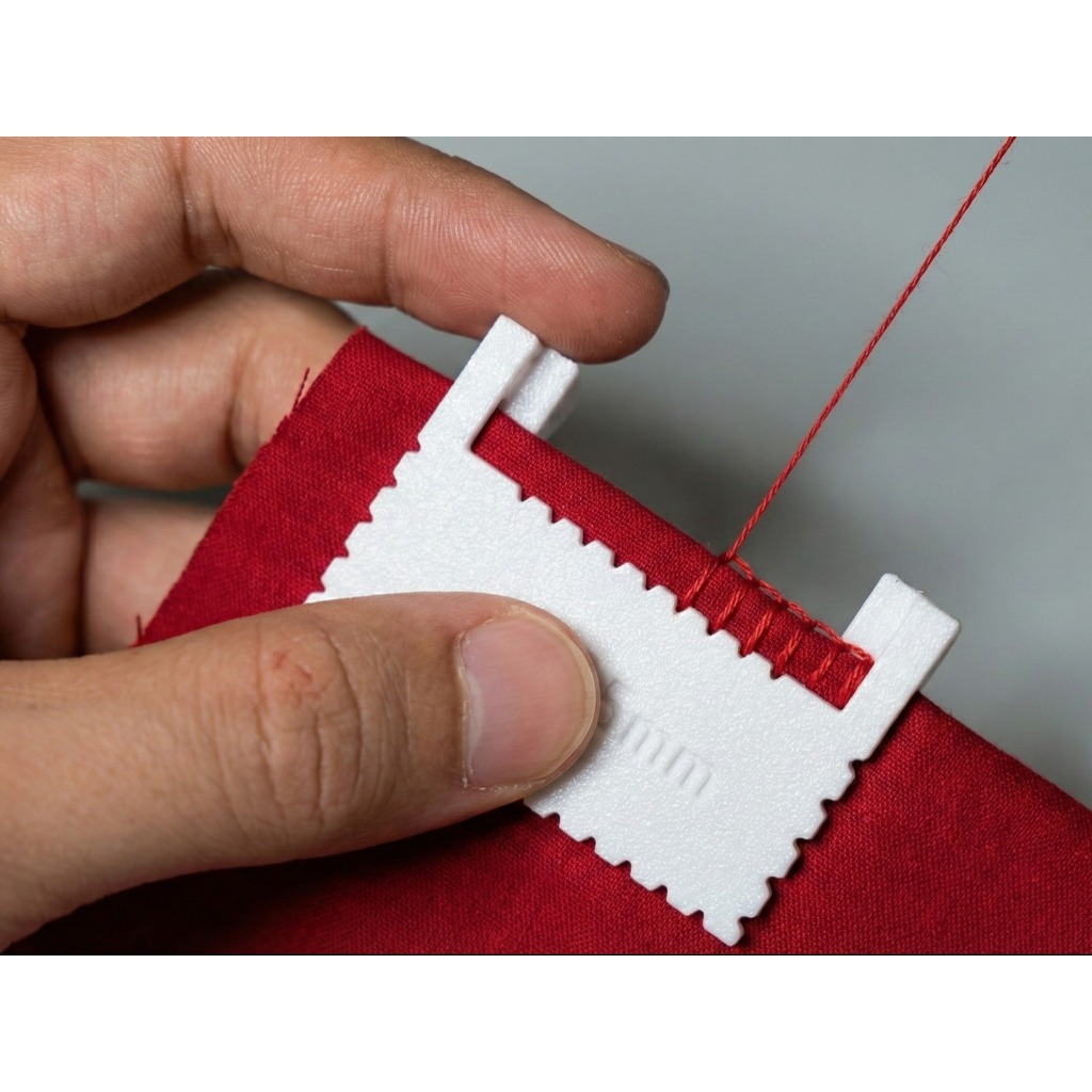 Ferramenta Quadrada Guia De Costura Com Espaçamento de Ponto 3,4 e 5mm Para Artesanato Manual DIY