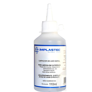 Limpador Isoprop Limpeza de Placas Pasta Termica E Eletrônicos 110ml Implastec em Oferta na Shopee