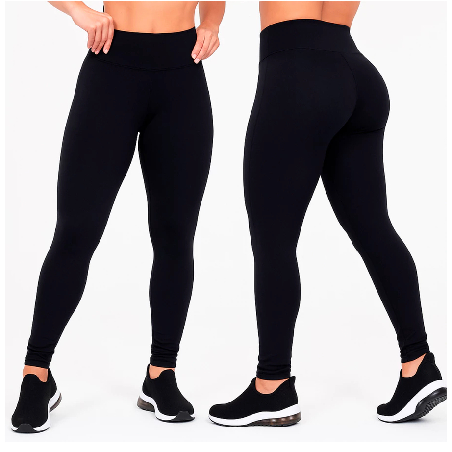 KIT 2 CALÇAS LEGGING SUPLEX CINTURA ALTA, CONFORTO E ZERO TRANSPARÊNCIA! ACADEMIA E DIA A DIA | DO P AO G3 PLUS