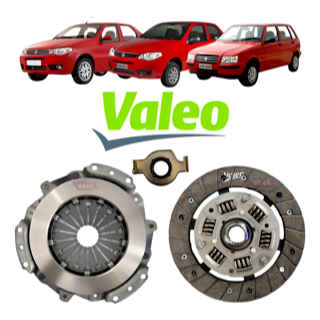 Kit Embreagem Uno Strada Palio 1.0 Fire  Completo Original Valeo