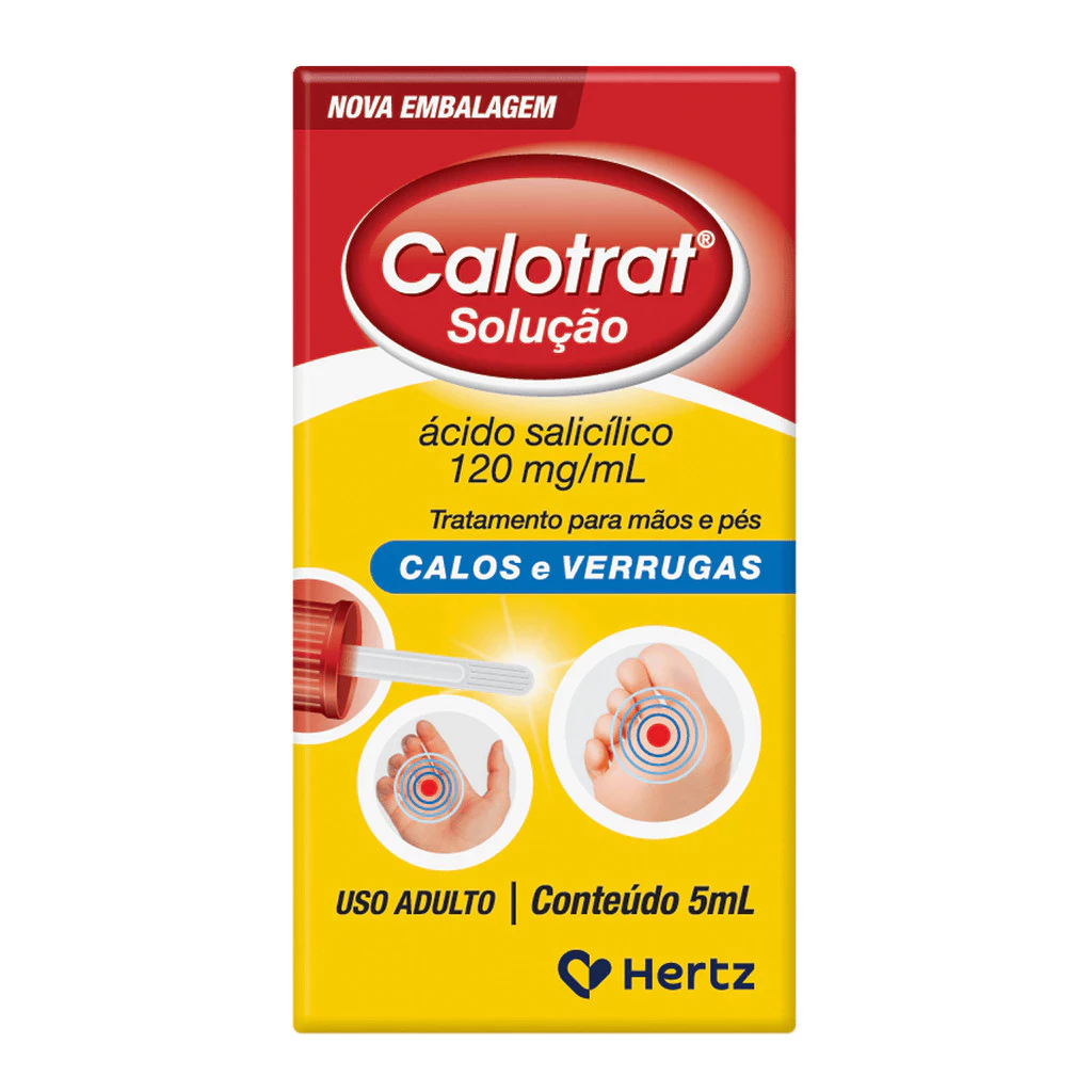 Calotrat 5ml Anti Verrugas Calos Calosidades