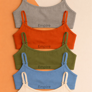 Kit 5 Top Feminino Forrado de Microfibra Sutiã Sem Bojo Top Fitness de Academia Adulto e Juvenil em Oferta na Shopee