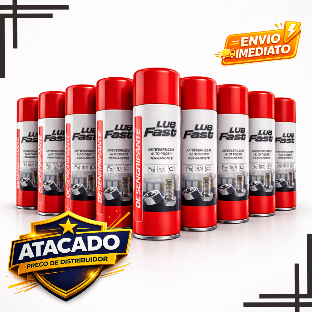 Desengripante Spray Antiferrugem 300ml Óleo Lubrificante Kit 6 8 10 Und em Oferta na Shopee