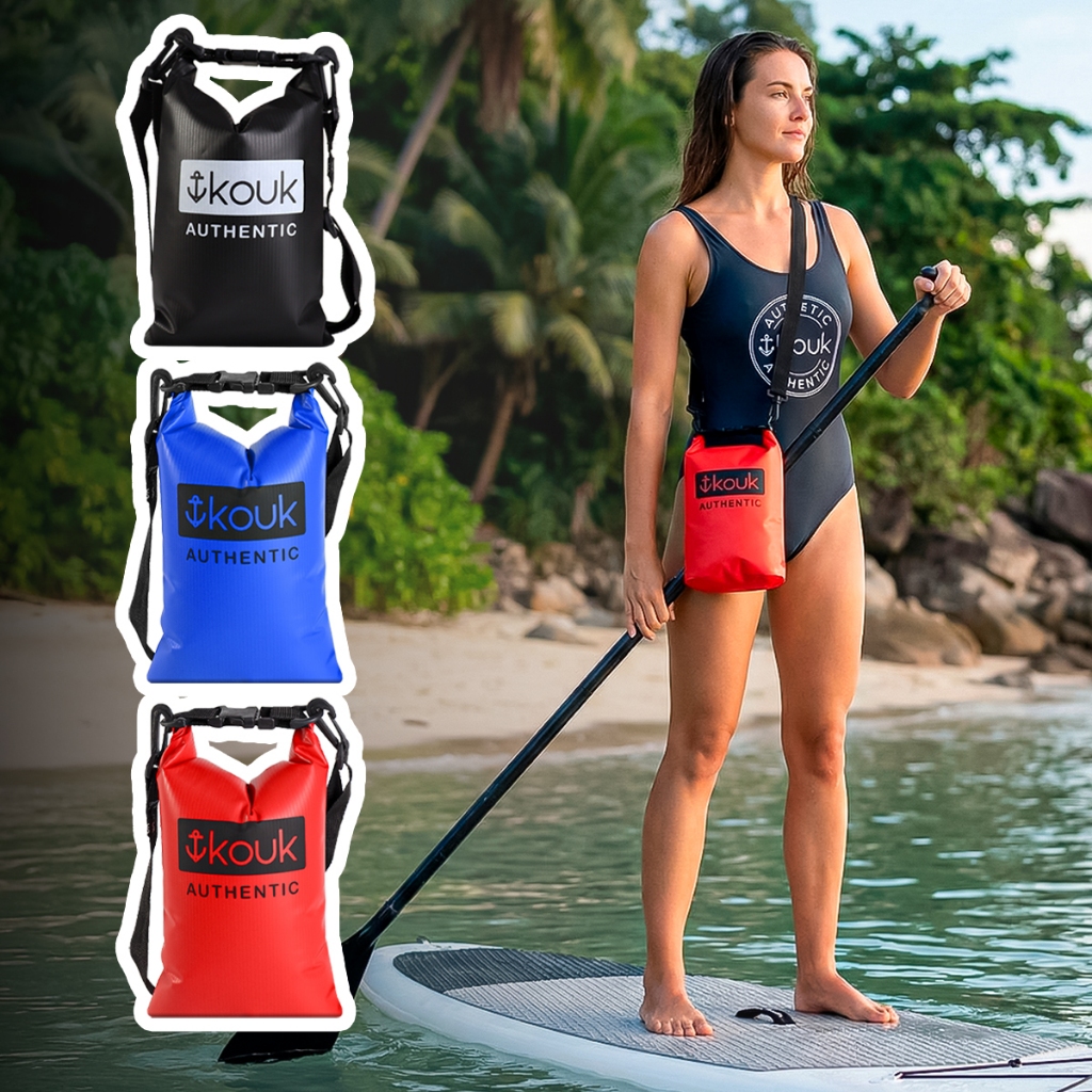 Saco Estanque 2litros Celular Documentos Praia Piscina Proteção Bolsa Imperrmeável Celular Docs
