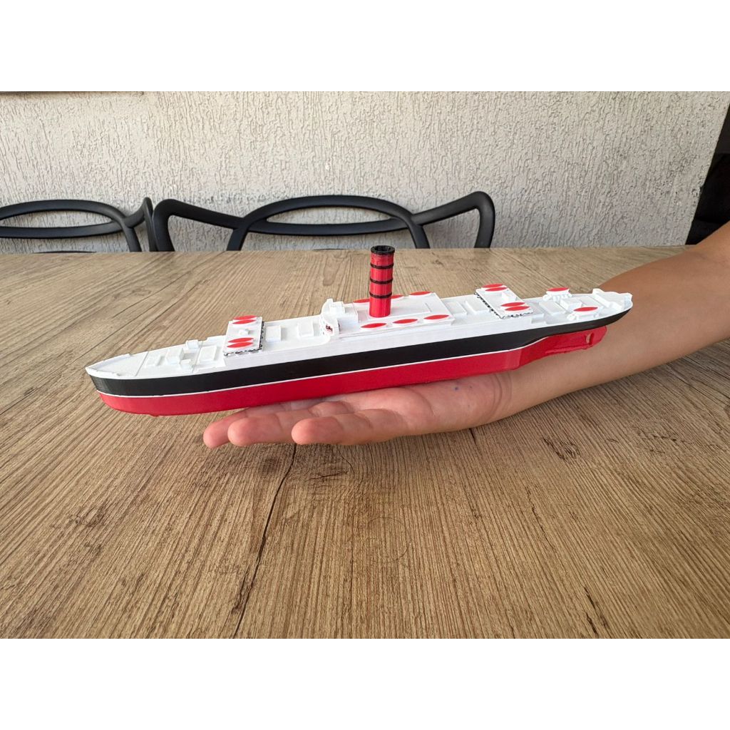 Barco Navio RMS Carpathia RMS Titanic Modelos Decoração Brinquedo