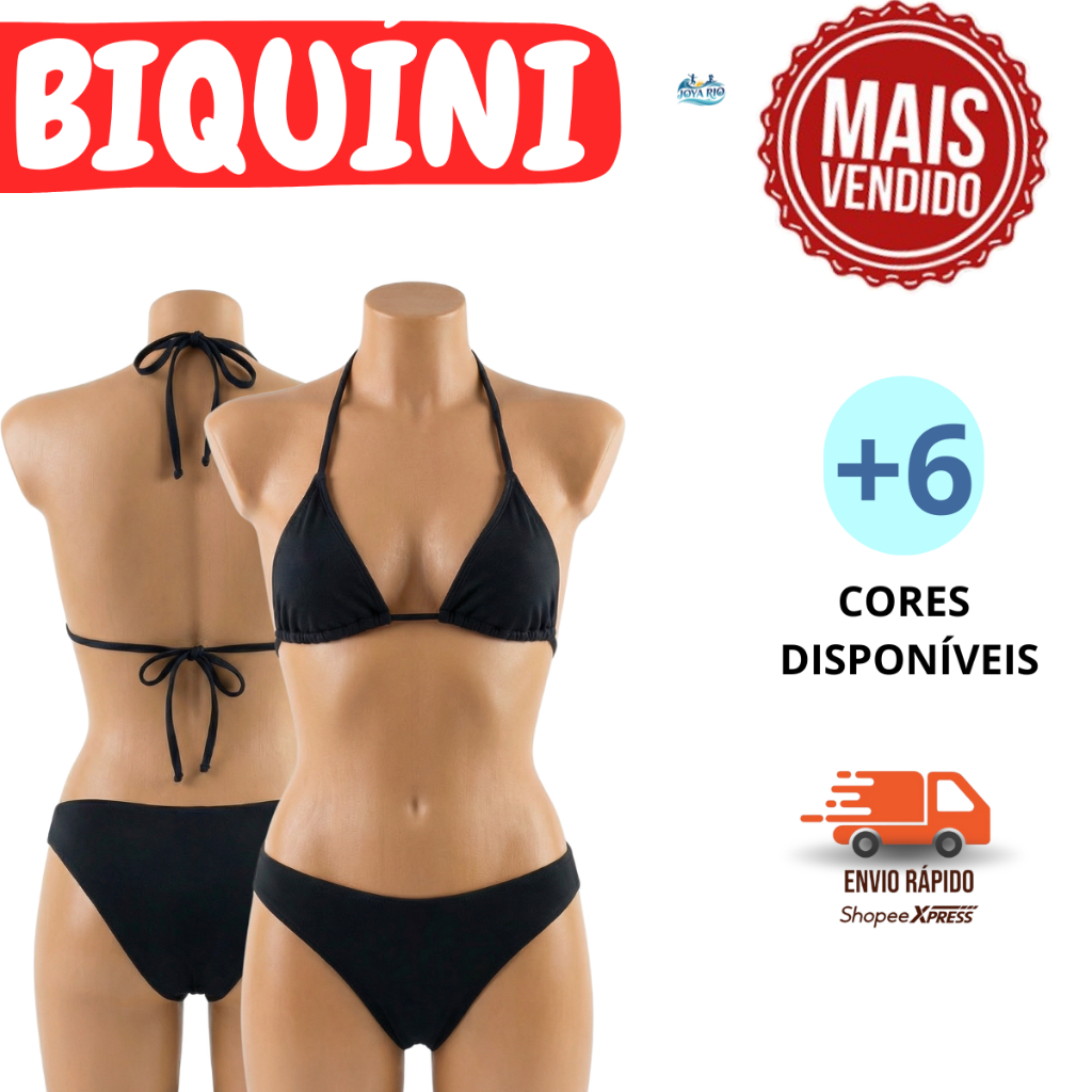 Biquíni cortininha  infantil/juvenil 2 ao 16 Anos | com proteção 50+ em Oferta na Shopee