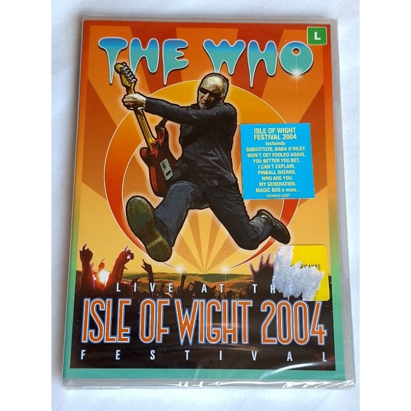 dvd the who live the isle of Wright 2004 LACRADO
