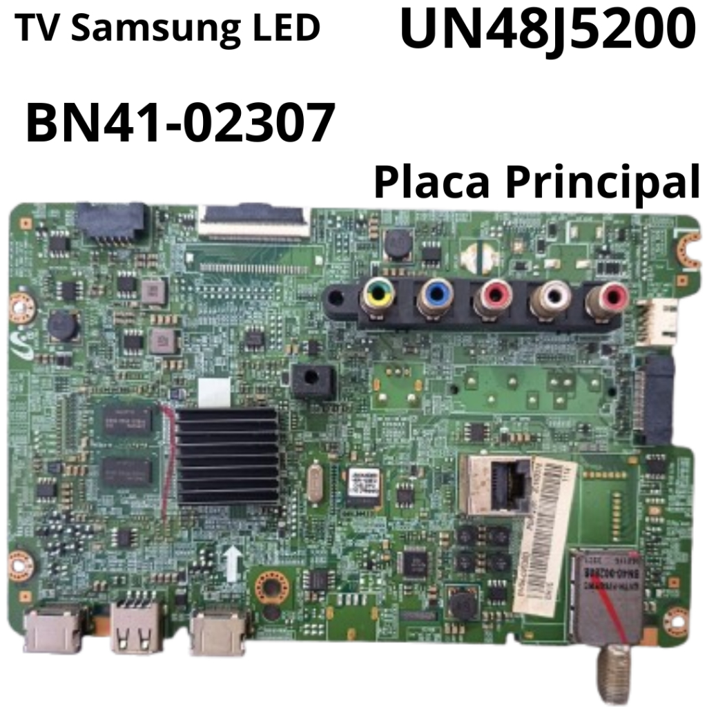 3123 Placa Principal para tv Samsung LED Modelo: UN48J5200