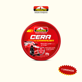 Cera ProAuto – Automóveis – Para Proteção – Brilho Duradouro – Carnaúba 200g em Oferta na Shopee