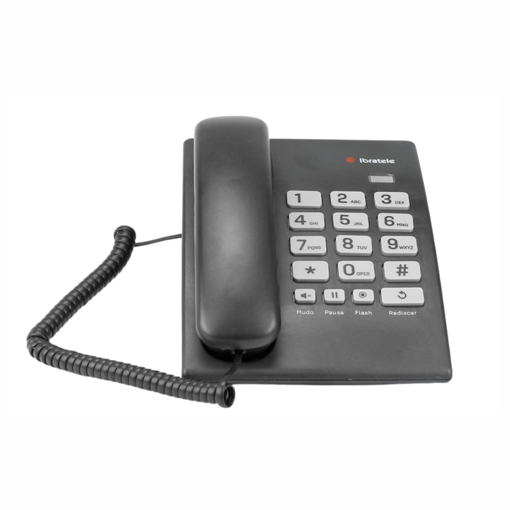 Telefone Fixo de Mesa para Escritório Bright em Oferta na Shopee