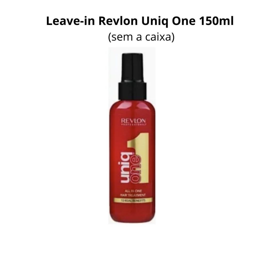 Revlon Professional Uniq One 150ml (somente o frasco, sem a caixa) com Nota Fiscal inclusa