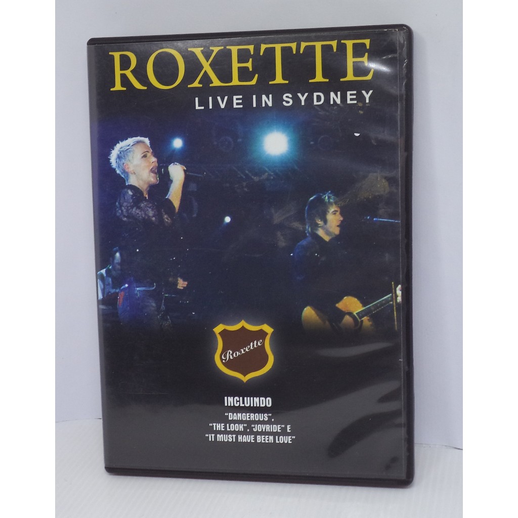 Dvd - Roxette - Live In Sydney