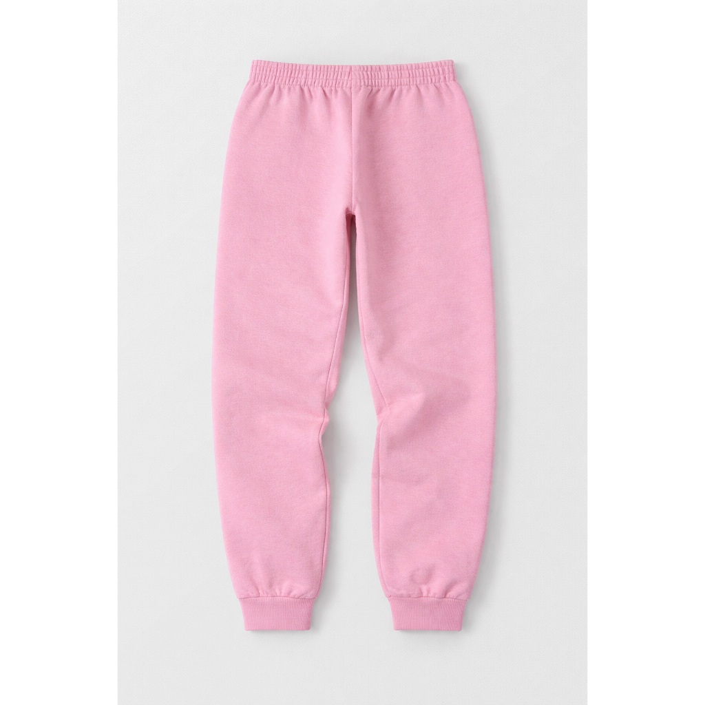 Calça Infantil Menina Moletom Peluciada Básica - 2 ao 14
