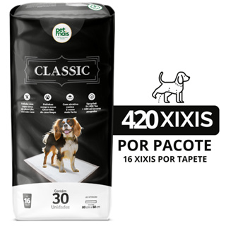 Tapete Higiênico Descartavel  Petmais Classic 30 unidades 90 x 60 cm Super Premium em Oferta na Shopee