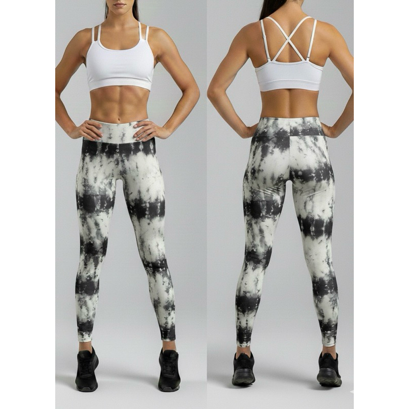 Calça Leggingg lindas estampas ginástica ,dia a dia ,conforto, fitness academia estampada adulto em suplex cós médio