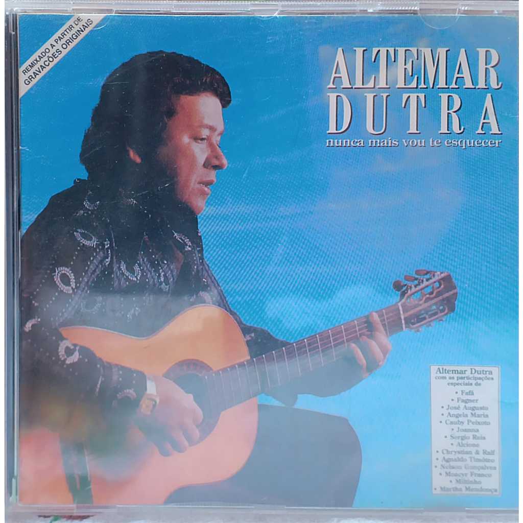 CD - Altemar Dutra Nunca mais vou te esquecer (Original)