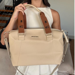 Bolsa Sacola Feminina Grande Alça Gorgurão | Trabalho Faculdade Dia a Dia Berlim em Oferta na Shopee