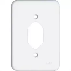 Placa 4x2 1 Tomada Nova - Radial Pollar