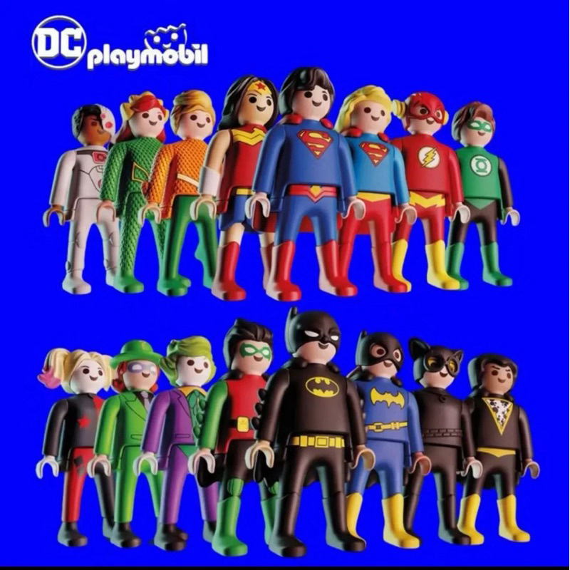 Playmobil DC Kinder Ovo | Brinquedos Colecionáveis | Edição Limitada 2026 em Oferta na Shopee
