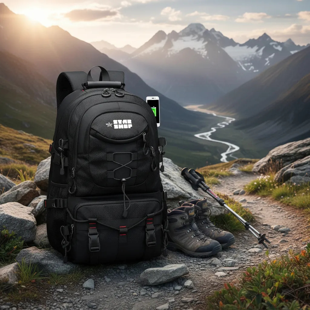 Mochila Viagem 40L Tatica Militar Camping Cargueira Trekking Trilha Acampar Reforçada Escolar