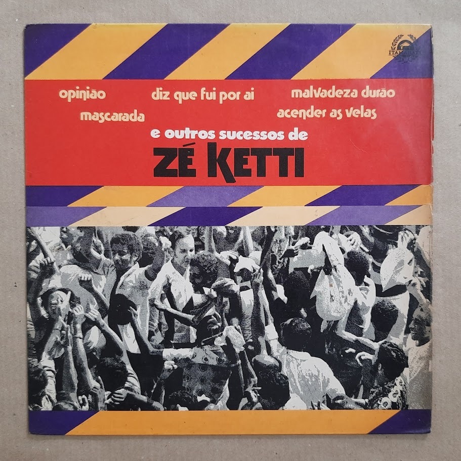 Lp Zé Ketti - Sucessos - Itamaraty - Disco de Vinil Samba