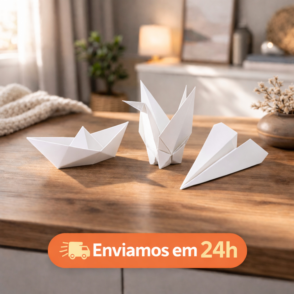 Kit Decorativo Origami (Barco + Tsuru + Avião) – Decoração Moderna em Oferta na Shopee