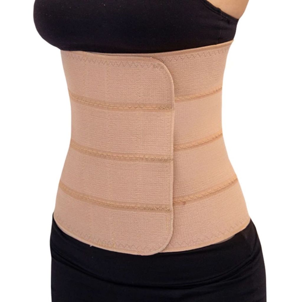 Faixa Pós Cirúrgica GG/XGG 4 Bandas Alta Compressão Ajustável 1,20m - Confortável e Respirável em Oferta na Shopee