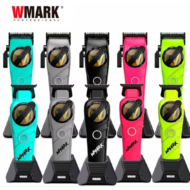 Máquina de Cortar Cabelo Wmark NG-8613 Corte + Acabamento Bivolt em Oferta na Shopee