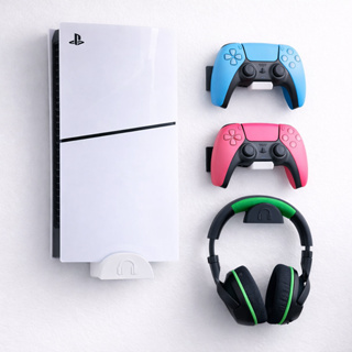 Suporte Parede Compatível Playstation 5 All-digital Ps5 + Suportes de Fone e ControleRoncato Store em Oferta na Shopee