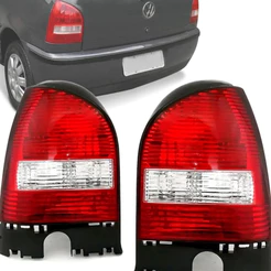 Lanterna Traseira Gol G3 1999 2000 2001 2002 2003 2004 2005 Aba Preta