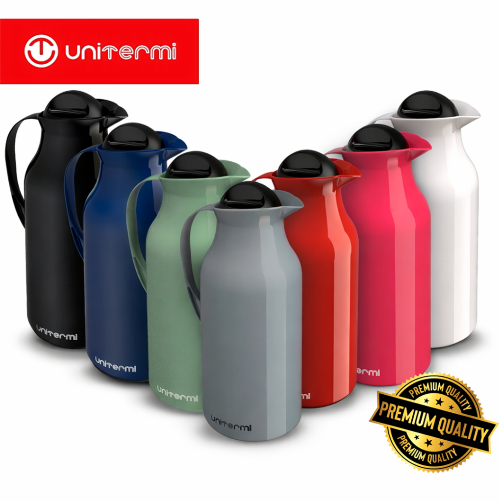Garrafa Térmica Unitermi 750ml Siena Varias Cores Alça Ideal para Café Chá Chimarrão Escritório