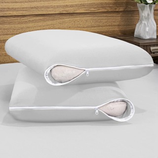 Capa para travesseiro,fronha em helanca, malha gel,protetor para travesseiros,nao impermeavel em Oferta na Shopee