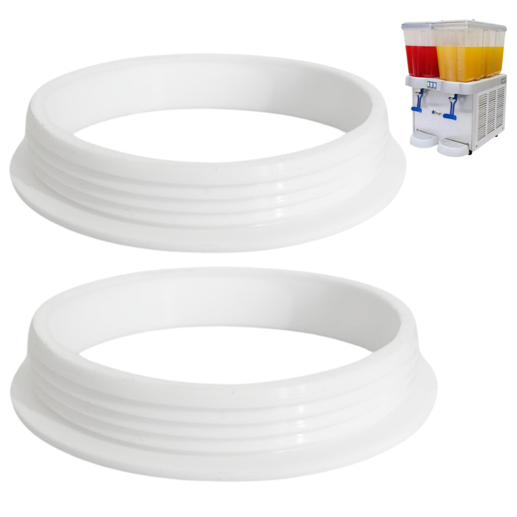 2 Anel De Vedação Em Silicone Para Máquina De Suco Begel Kit