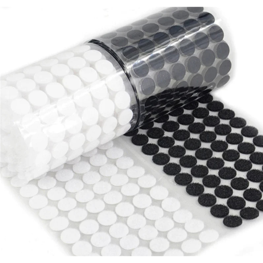 kit 99/396 pares Pontos De Velcro Fecho de contato redondo Dupla Face artesanato papelaria arte 1cm em Oferta na Shopee