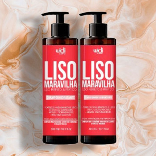 Kit Liso Maravilha - Widi Care - Shampoo Hidratante + Condicionador Hidratante em Oferta na Shopee