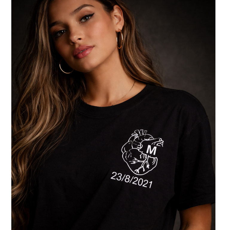 Camiseta Personalizada Data Inicial Camisa Dia Dos Namorados Blusa Casal MANDAR NOME E DATA NO CHAT