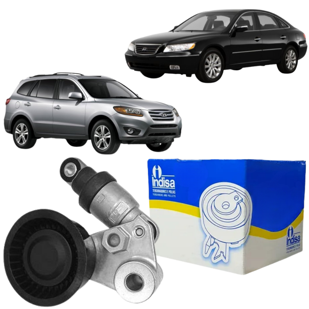 Tensor de Correia do Alternador Hyundai Azera Santa Fé Vera Cruz Kia Sorento 3.0 3.3 3.5