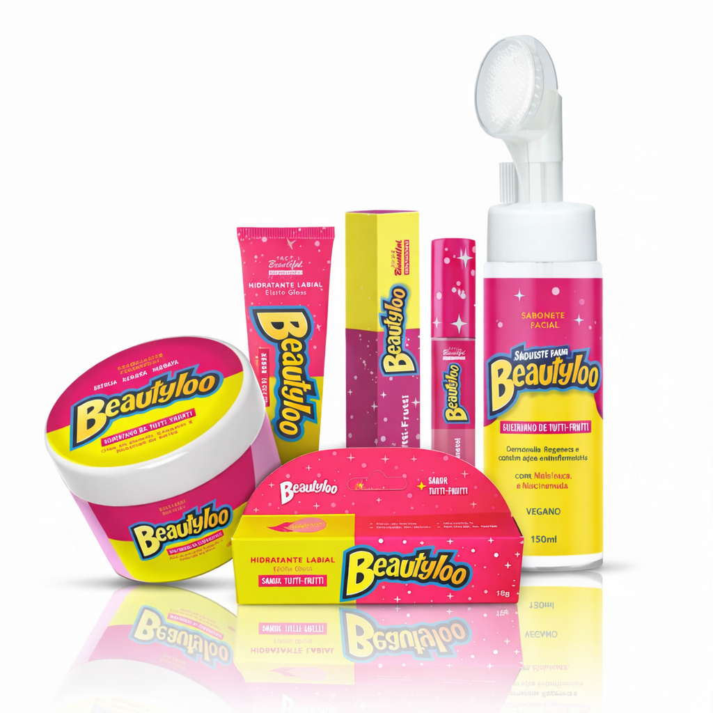 Kit Skincare Premium verão perfumado – Facial + Corpo  + Lábios  Beautyloo Face Beautiful em Oferta na Shopee