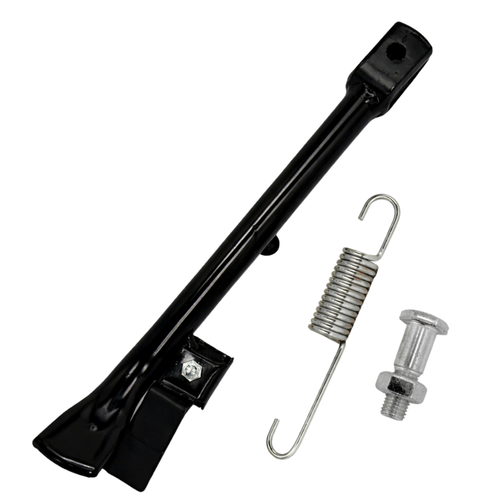 Cavalete Lateral Preto com Borracha CG Titan Fan 125/150/160 Original + kit Instalação em Oferta na Shopee