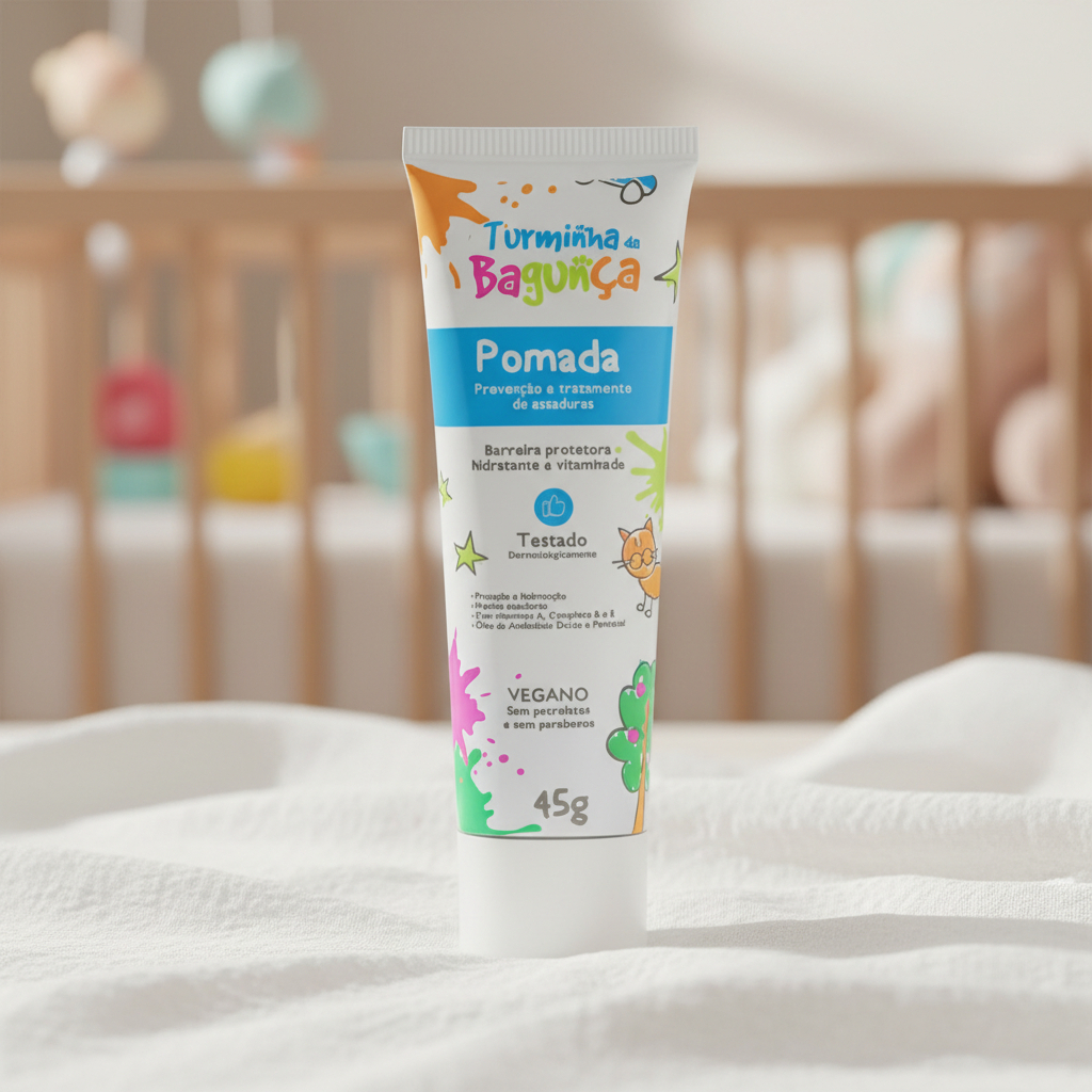 Kit 05 Pomadas Prevenção de Assaduras TURMINHA DA BAGUNÇA 45g em Oferta na Shopee