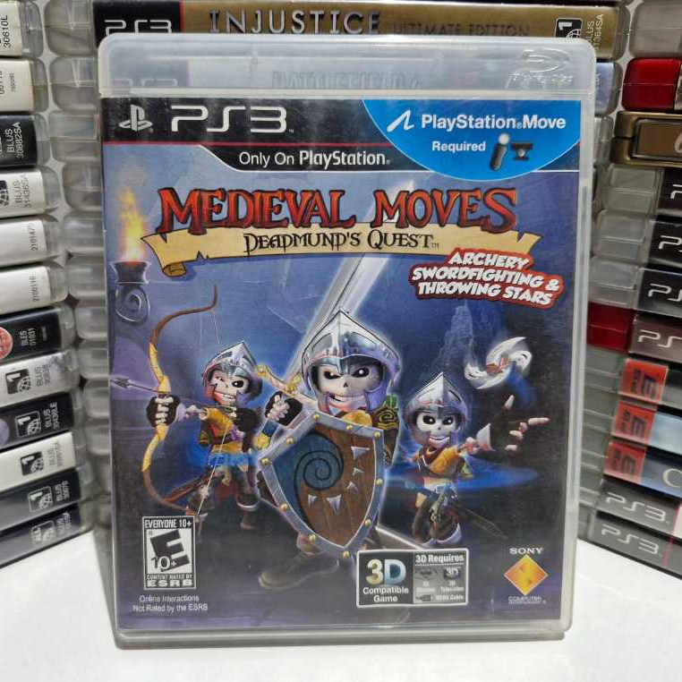 Medieval Moves Deadmunds Quest PS3 Original Com Manual