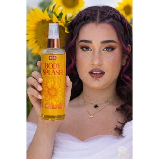 Body Splash Girassol Emilly Vick Perfume Feminino Fragrância Suave Cheiroso Uso Diário